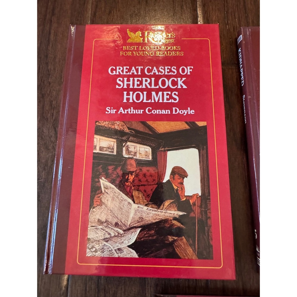 Reader's Digest Best Loved Books Young Readers Vol 4-6 Doyle Poe Stevenson HC - Picture 2 of 9